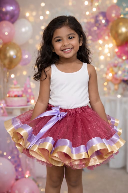 ✨ Twirl Princess Tulle Skirt – Custom