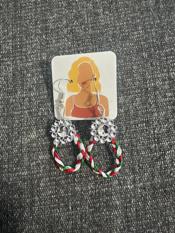 16 de Semptiembre Braid Earrings